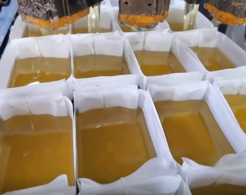 Pest trapping adhesive raw materials